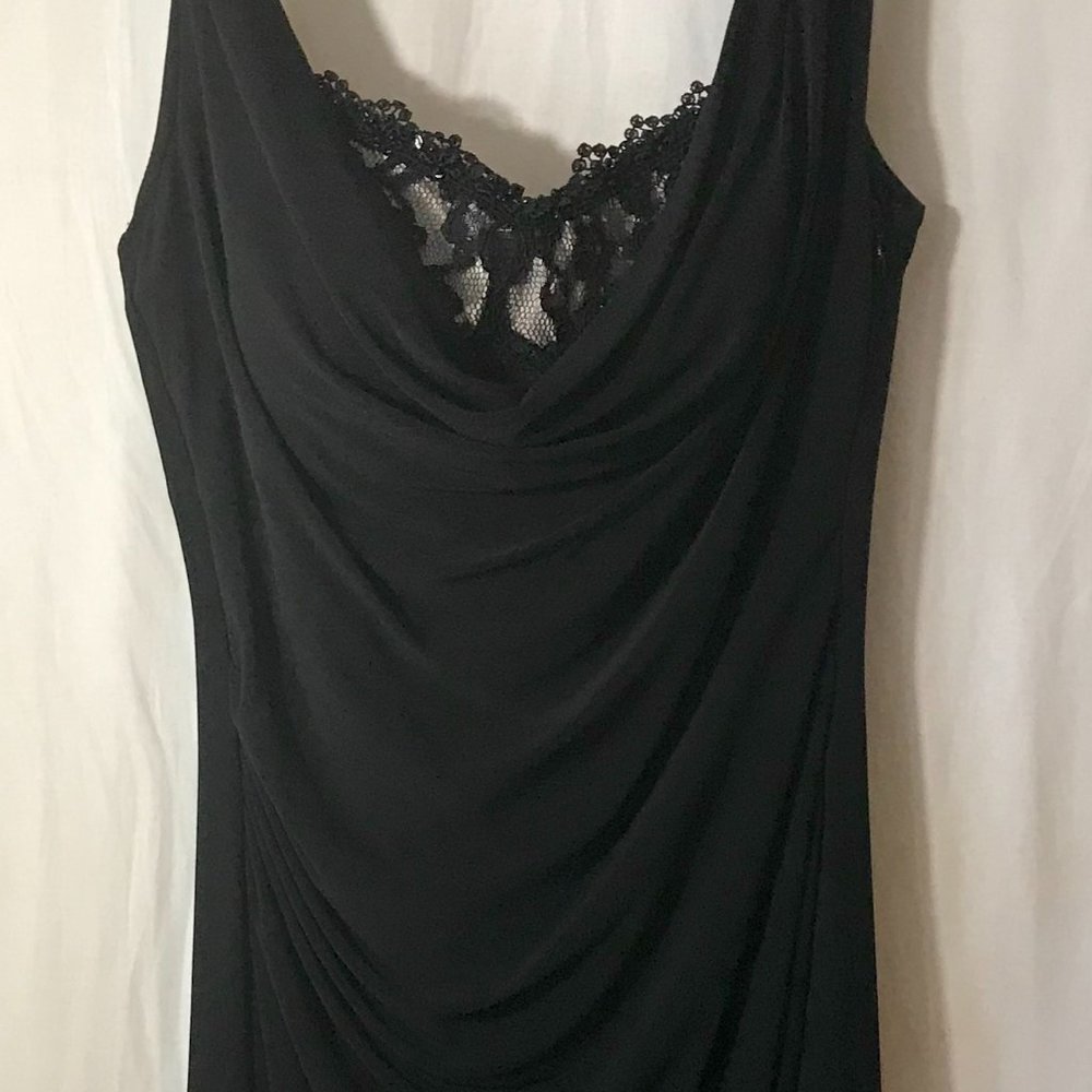 XSCAPE,  Size 8 Black Evening dress